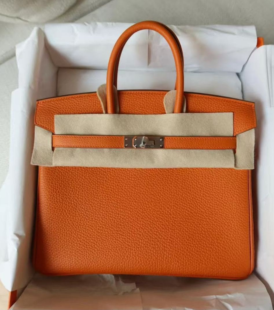 Birkin 25 in orange